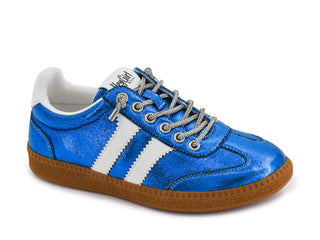 Corkys Heads Up Blue Metallic Sneaker
