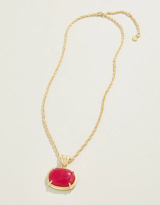 Spartina Greta Necklace 18” Pink