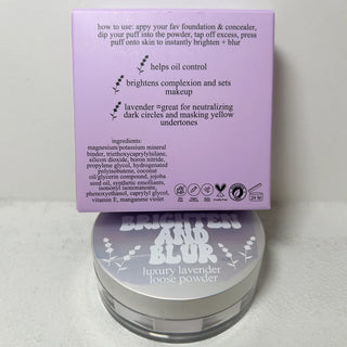 Brighten & Blur Lavender Loose Powder