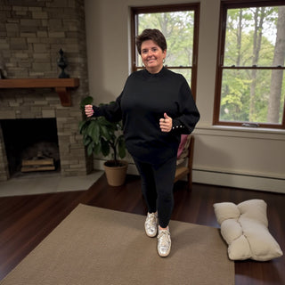 Skylah Mock Neck Sweater