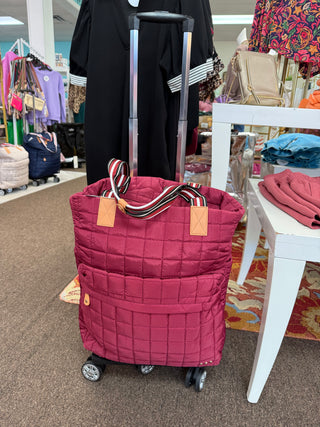 Tenley Quilted Tote Roller Bag