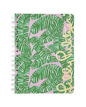 Lilly Pulitzer Mini Notebook Let's Go Bananas