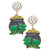 St. Patrick's Day Pot of  Gold Earrings