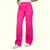 Judy Blue HW Hot Pink 90's Straight Jean With Heart Detail