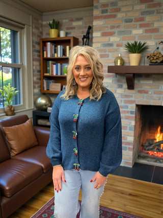 Blossom Bow Cardigan