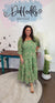 Material Lady Maxi Dress Lime Green