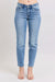 Judy Blue Mid Rise Vintage Wash Slim Fit Jean