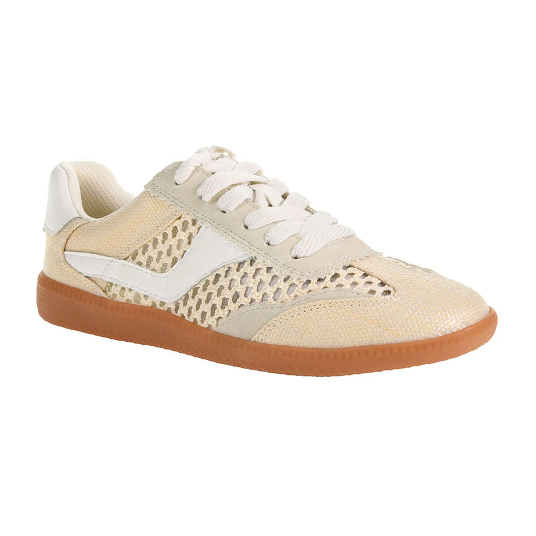 Tropics Braid Ivory Raffia Sneaker