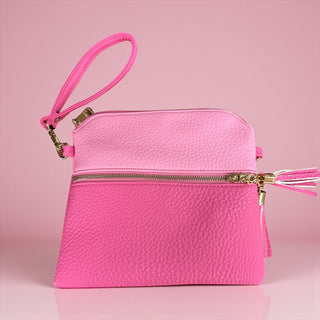 Tara Dual Zip Crossbody/Wristlet
