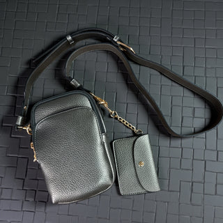 Parker 3 Compartment Crossbody w/ Pouch