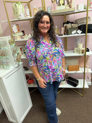 Dear Scarlett Charmed Life Smocked Lizzy