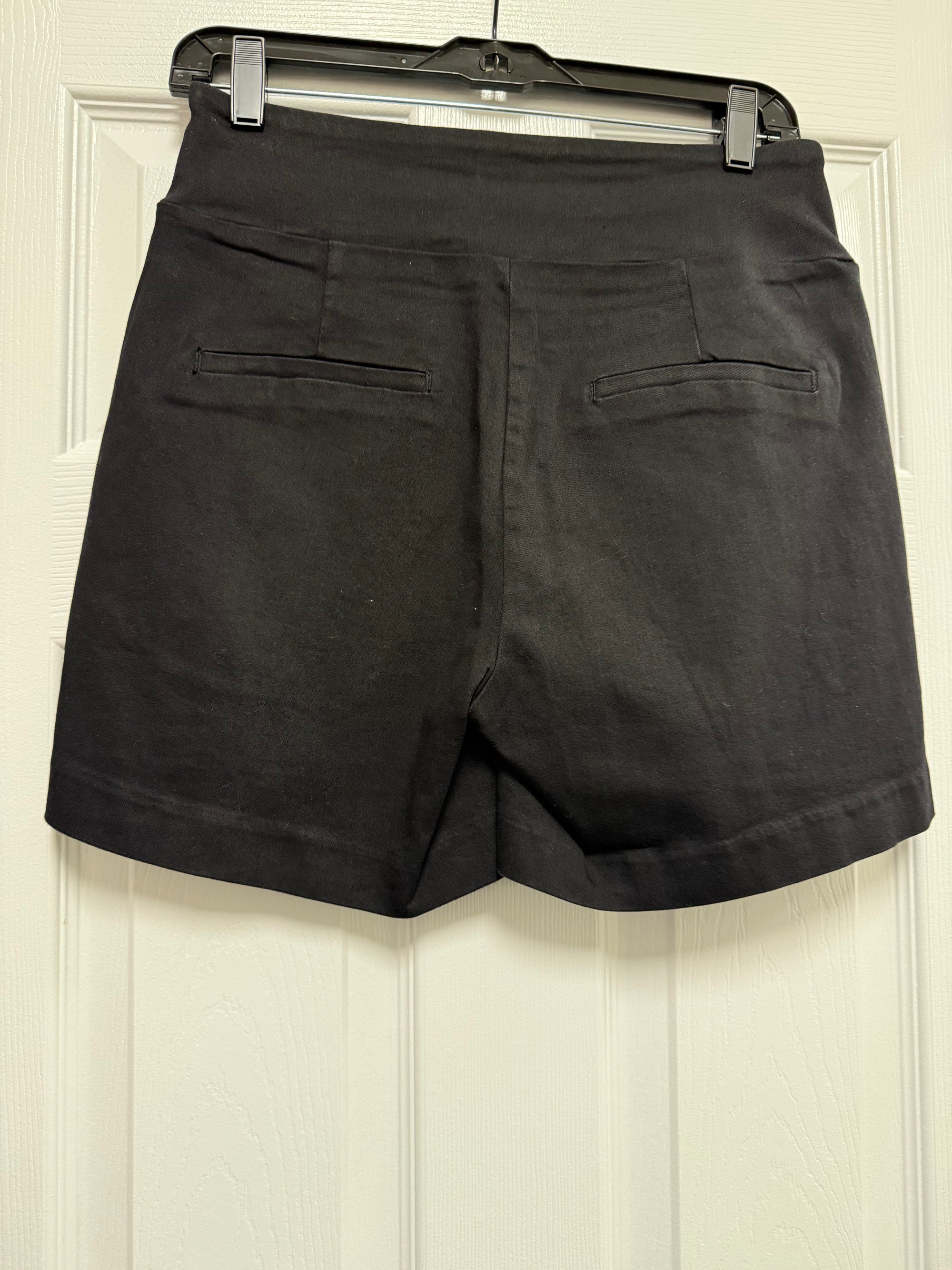 Black Pull On Shorts