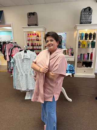 Gracefully Layered Hoodie Poncho