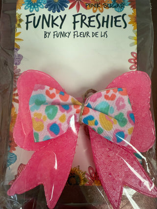 Bow on a Bow Freshie Pink Sugar