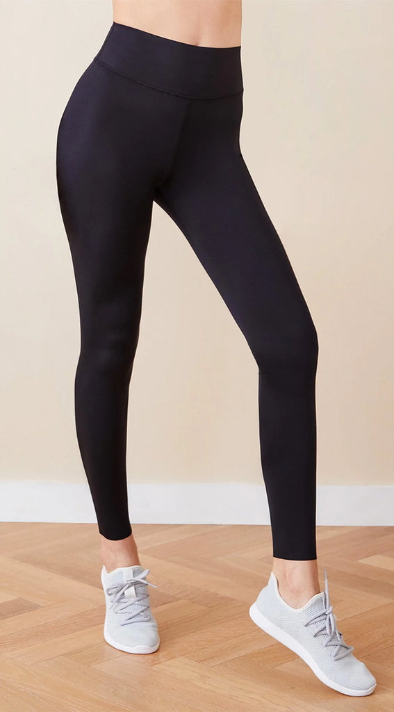 Wide Band Pull-On Ankle Legging Heather Grey - Shop Daffodils Boutique