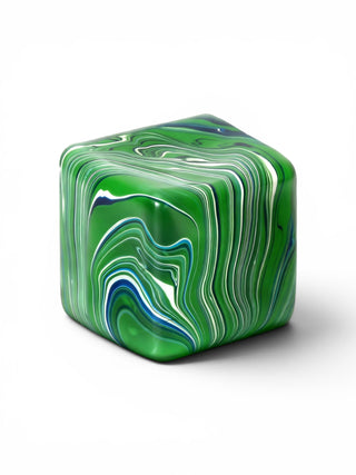 Tie Dye Cube Squishy
