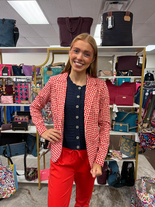 Cherry Current Blazer