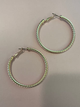 Twisted Silver Hoop (PP)