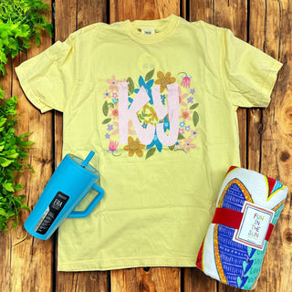 KY Whimsy Floral Butter Tee
