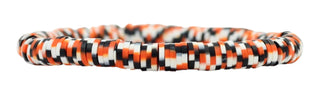 Orange Black Pixel Stacker