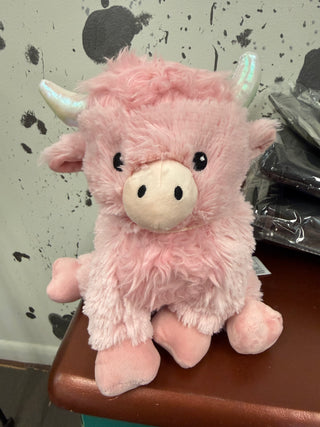 Pink Highland Cow Warmies