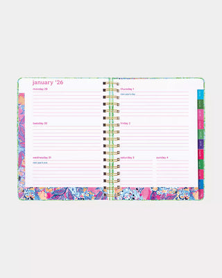 Lilly Pulitzer 2025-2026 Large Agenda: Catching Rays