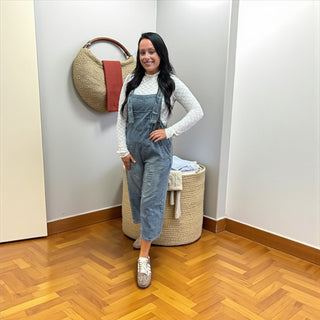Rustic Charm Denim Overalls