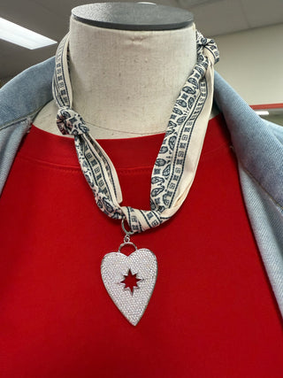 Bandana Babe Knot Scarf Necklace