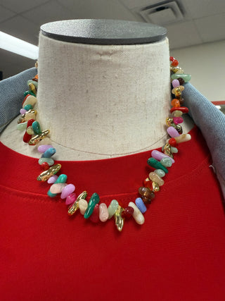 Happy Little Things Beaded Necklace