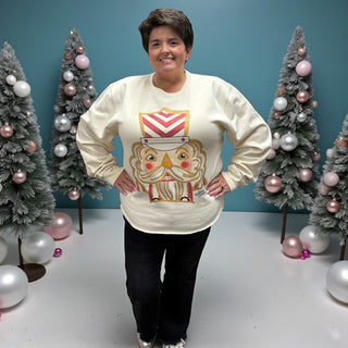 Nutcracker Cream Sweatshirt