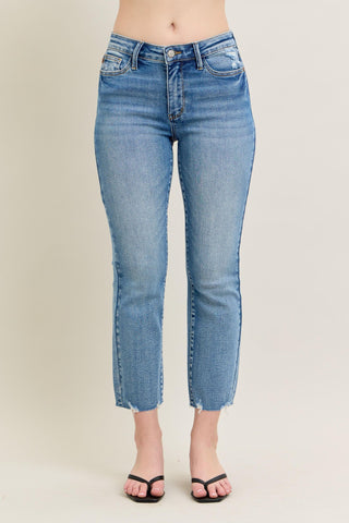 Judy Blue Mid Rise Vintage Kick Flare