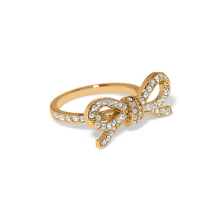 Brighton Illumina Bow Gold Ring