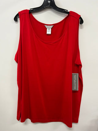 M23101TM DOUBLE SCOOP TANK RED