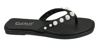 Corkys Jump In Black W/ Pearls