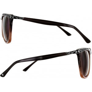 La Scala Brown Fade Sunglasses