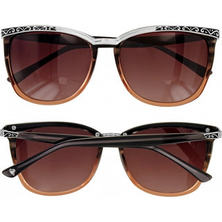 La Scala Brown Fade Sunglasses