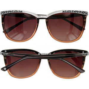 La Scala Brown Fade Sunglasses