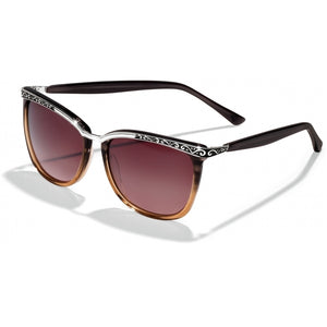 La Scala Brown Fade Sunglasses