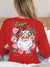 Simply Southern Floral Santa Red