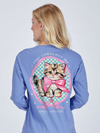 Simply Southern Rage Cat LS Tee