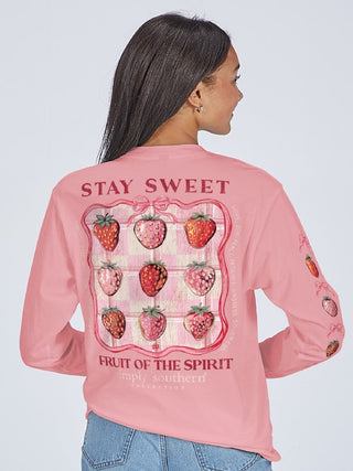 Simply Southern LS Stay Sweet Tee