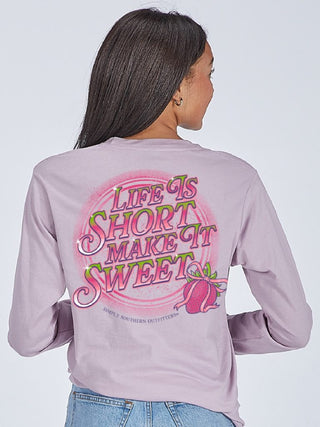 Simply Southern LS Sweet Wisteria Tee