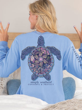 Simply Southern Turtle Tracker Long Sleeve Tee