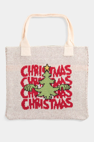 Christmas Shopper Tote - Gr!nch