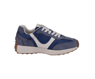 Howell Navy Lace Up Sneakers