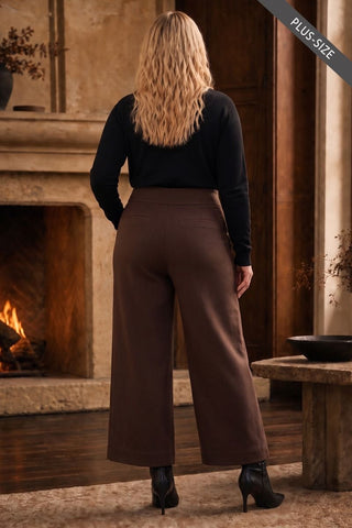 Dear Scarlett Wide Leg Pull On Pants
