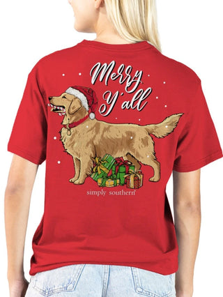 Simply Southern Ss Merry Y'all Tee