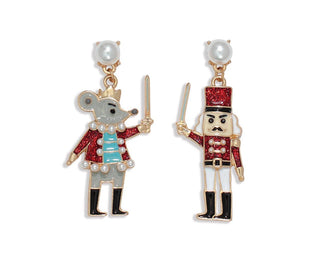Nutcracker + Mouse King Earrings