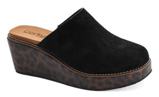 Corkys Maybe Later Black Wedge