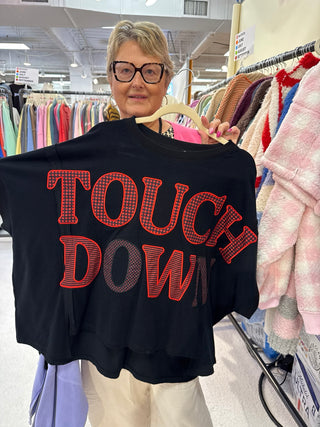 Touchdown Patch Oversized Top